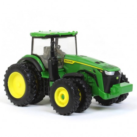Trator Ertl Iron - John Deere Tractor 8r 410 With Front And Rear Duals - Escala  1/64 (45709)
