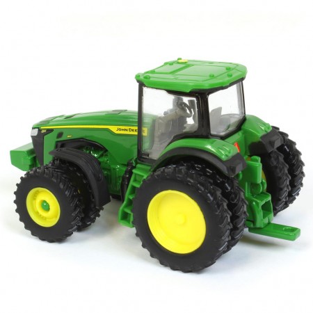 Trator Ertl Iron - John Deere Tractor 8r 410 With Front And Rear Duals - Escala  1/64 (45709)