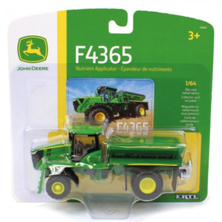 Trator Ertl Iron - John Deere Nutrient Applicator F4365 - Escala 1/64 (45660)
