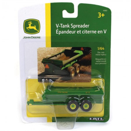 Trator Ertl Iron - John Deere V-tank Spreader - Escala 1/64 (45802)