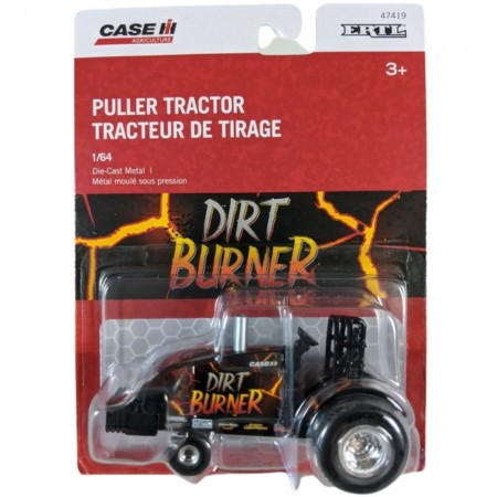 Trator Ertl Tomy - Case Ih Puller Tractor Dirt Burner - Escala 1/64 (37917)