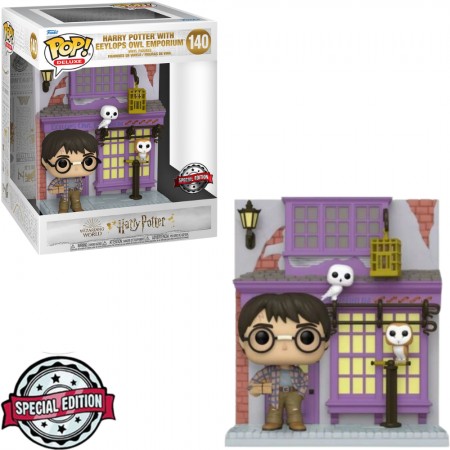 Funko Pop Harry Potter Exclusive - Harry Potter With Eeylops Owl Emporium 140 (deluxe)