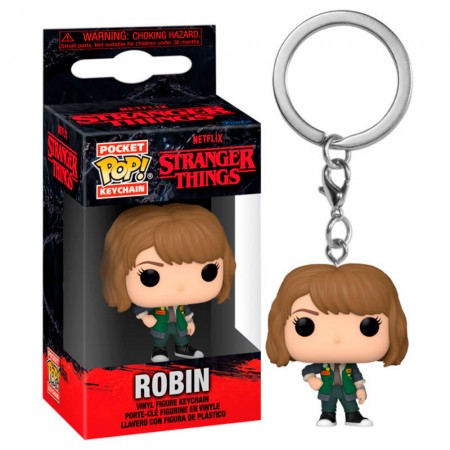 Chaveiro Funko Pocket Pop Keychain Stranger Things S4 - Robin