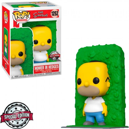 Funko Pop The Simpsons Exclusive - Homer In Hedges 1252