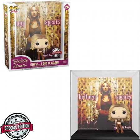Funko Pop Rocks Albums Britney Spears Exclusive - Oops I Did It Again 26