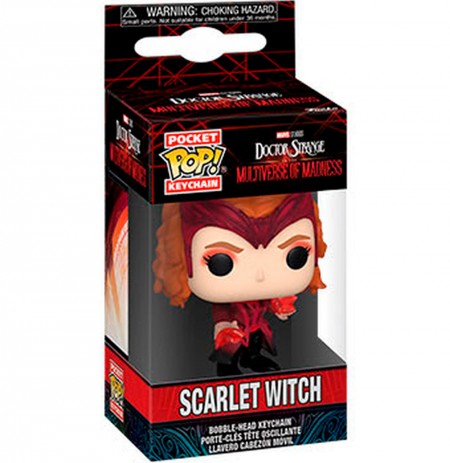 Chaveiro Funko Pop Keychain Marvel Doctor Strange In The Multiverse Of Madness - Scarlet Witch
