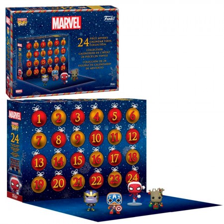 Calendrio Funko Pop Pocket Calendar Advent - Marvel 2022