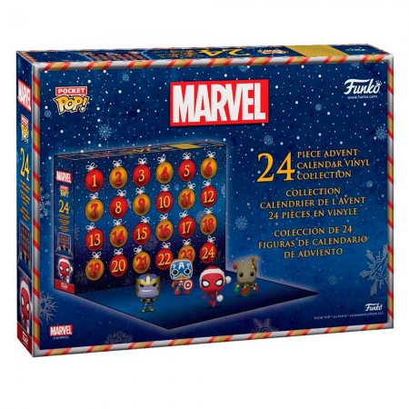Calendrio Funko Pop Pocket Calendar Advent - Marvel 2022