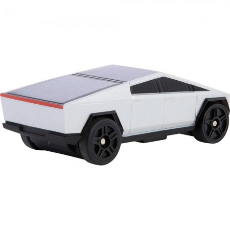 Carro Hot Wheels - Tesla Cybertruck C/controle Remoto 1/64