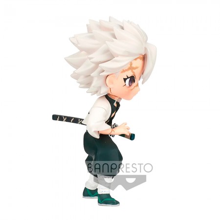 Esttua Banpresto Qposket Demon Slayer: Kimetsu No Yaiba Vol.5 - Sanemi Shinazugawa