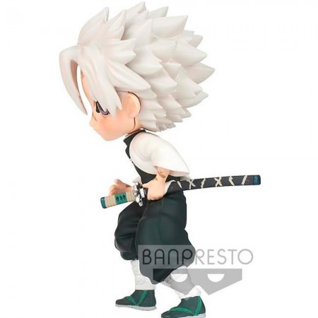 Esttua Banpresto Qposket Demon Slayer: Kimetsu No Yaiba Vol.5 - Sanemi Shinazugawa