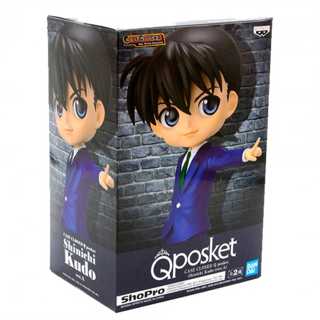 Esttua Banpresto Qposket Detective Conan - Shinichi Kudo (verso A)