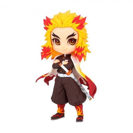 Esttua Banpresto Q Posket Petit Demon Slayer: Kimetsu No Yaiba Vol.5 - Kyojuro Rengoku (verso A)