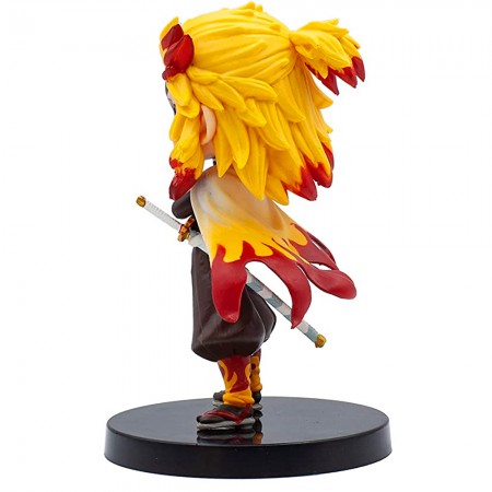 Esttua Banpresto Q Posket Petit Demon Slayer: Kimetsu No Yaiba Vol.5 - Kyojuro Rengoku (verso A)