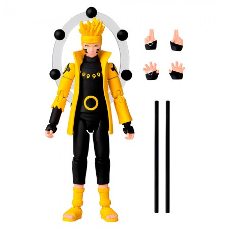 Boneco Bandai Anime Heroes Naruto - Uzumaki (sage Of Six Paths)