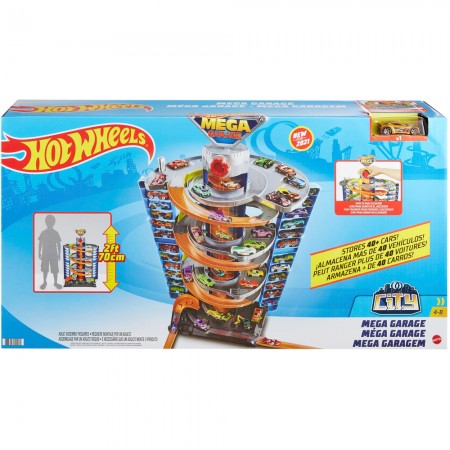 Garagem Hot Wheels - Mega City Garage 50 Playset