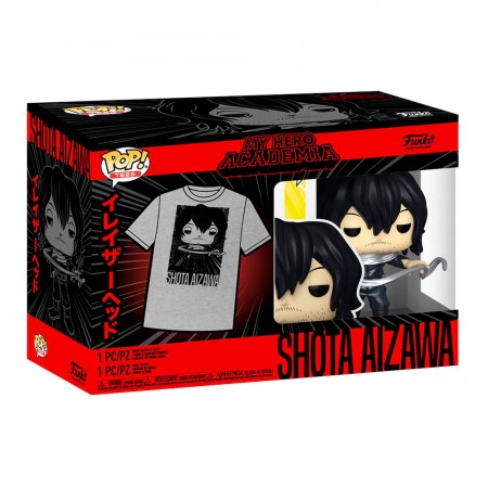 Box Funko Pop My Hero Academia - Shota Aizawa + Camiseta Tee Bundle *l*