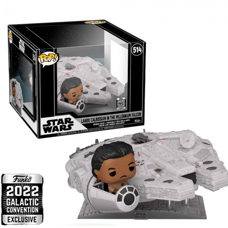 Funko Pop Star Wars - Lando Calrissian In The Millennium Falcon 514