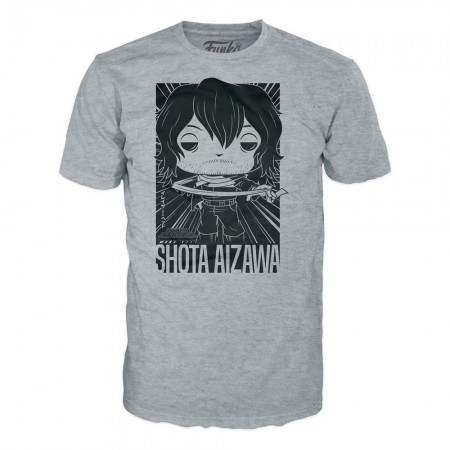 Box Funko Pop My Hero Academia - Shota Aizawa + Camiseta Tee Bundle *m*