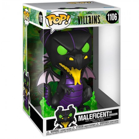 Funko Pop Disney Villains - Maleficent Dragon 1106 (super Sized 10