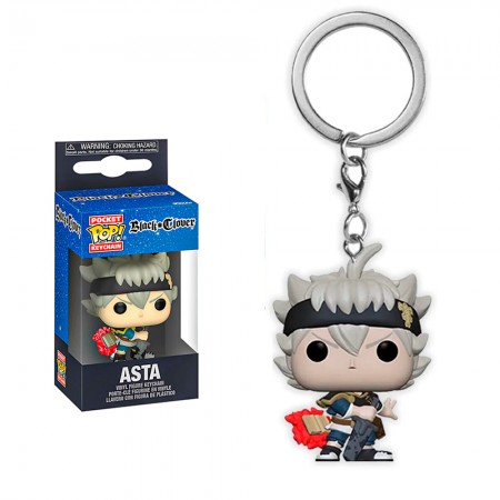Chaveiro Funko Pop Keychain Black Clover - Asta
