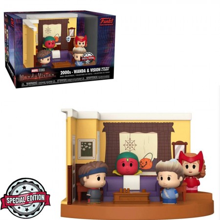 Funko Pop Mini Moments Marvel Wandavision Exclusive - Wanda & Vision (4 Pack)