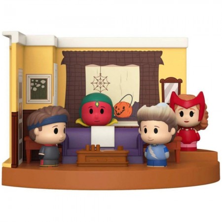 Funko Pop Mini Moments Marvel Wandavision Exclusive - Wanda & Vision (4 Pack)