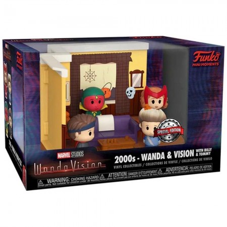 Funko Pop Mini Moments Marvel Wandavision Exclusive - Wanda & Vision (4 Pack)