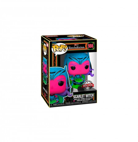 Funko Pop Marvel Blacklight Wandavision Exclusive - Scarlet Witch 986
