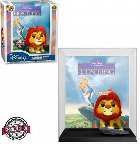 Funko Pop Vhs Covers Disney The Lion King Exclusive - Simba On Pride Rock 03