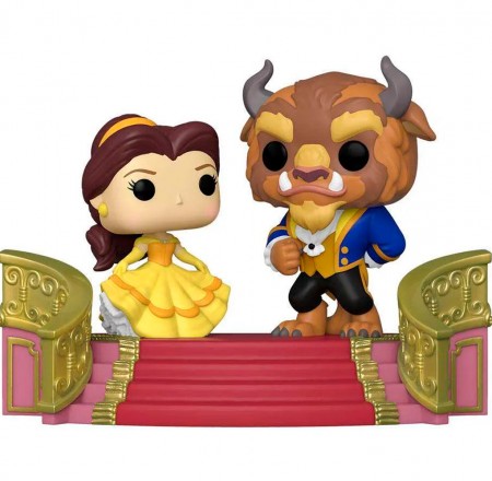 Funko Pop Moment Disney Beauty And The Beast 30th - Belle & The Beast 1141