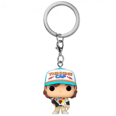 Chaveiro Funko Pocket Pop Keychain Stranger Things S4 - Dustin