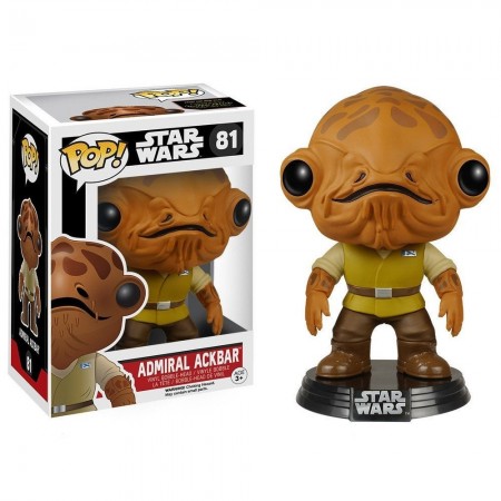 Funko Pop Star Wars Admiral Ackbar 81