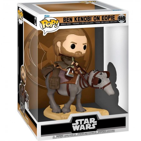 Funko Pop Star Wars Obi-wan Kenobi - Ben Kenobi On Eopie 549 (deluxe)