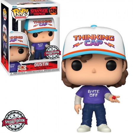 Funko Pop Stranger Things S4 Exclusive - Dustin 1249
