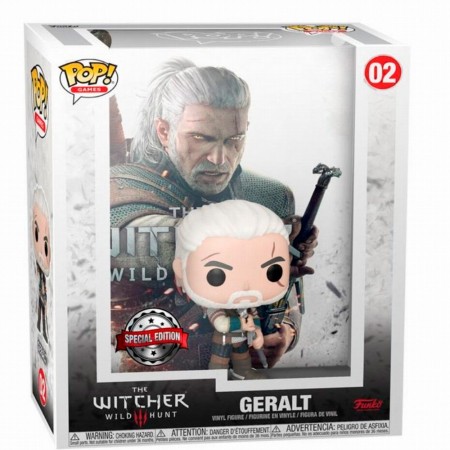 Funko Pop Games The Witcher 3 Cover Exclusive - Geralt 02