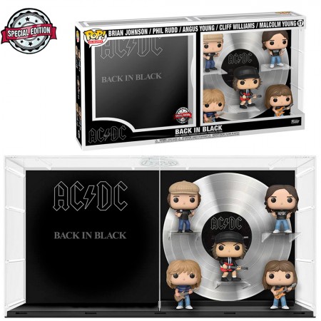 Funko Pop Albums Ac/dc Exclusive - Back In Black 17 (5 Pack)
