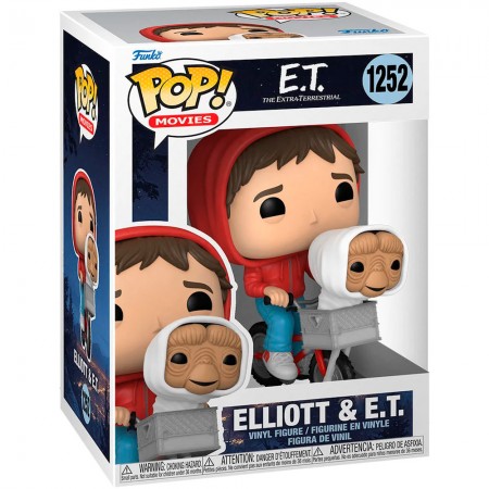Funko Pop E.t. 40th - Elliott & E.t W/bike 1252
