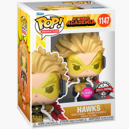 Funko Pop My Hero Academia Exclusive - Hawks 1147 (flocked)