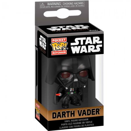 Chaveiro Funko Pocket Pop Keychain Star Wars Obi-wan Kenobi - Darth Vader