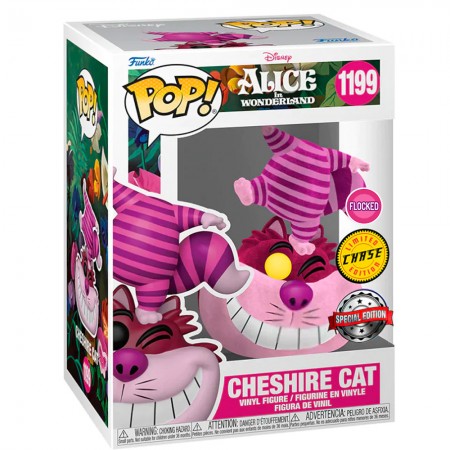 Funko Pop Chase Disney Alice In Wonderland 70th Exclusive - Cheshire Cat 1199 (flocked)