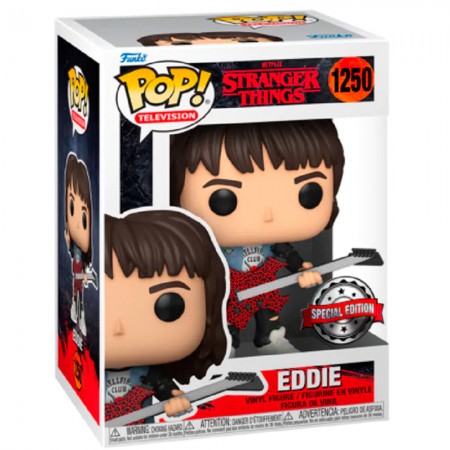 Funko Pop Stranger Things S4 Exclusive - Eddie 1250