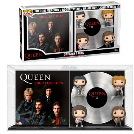 Funko Pop Rocks Albums Queen - Greatest Hits (4 Pack) (deluxe)
