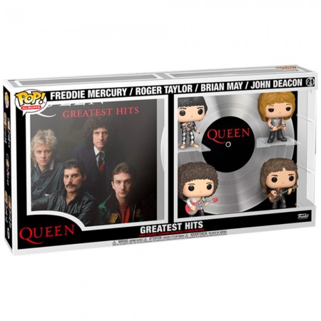 Funko Pop Rocks Albums Queen - Greatest Hits (4 Pack) (deluxe)