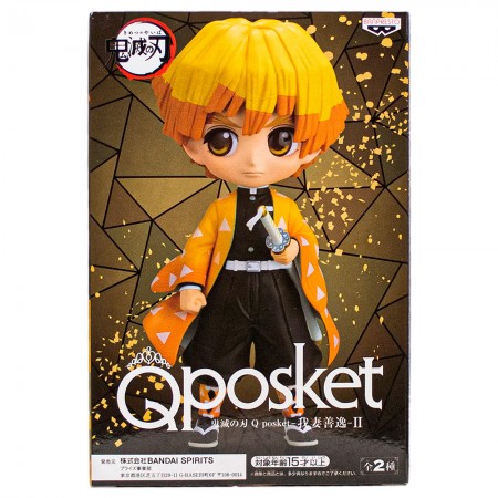 Esttua Banpresto Q Posket Demon Slayer - Zenitsu Agatsuma