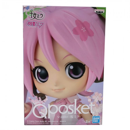Esttua Banpresto Q Posket Hatsune Miku - Sakura Miku (verso A)