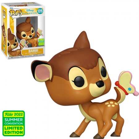 Funko Pop Disney Classics - Bambi W/butterfly 1215 (sdcc 2022)