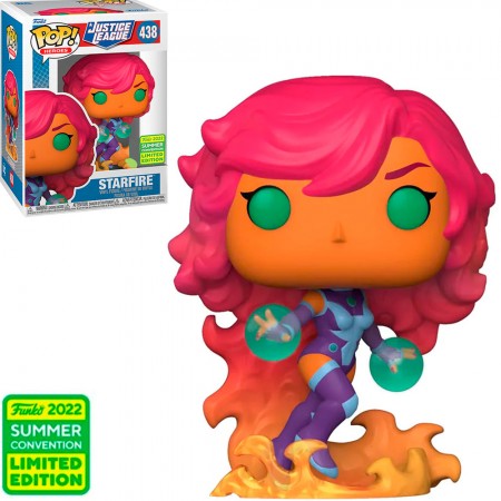 Funko Pop Heroes Dc Justice League - Starfire 438 (sdcc 2022)
