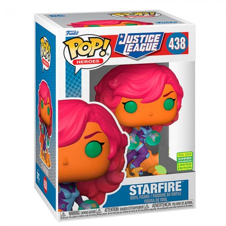 Funko Pop Heroes Dc Justice League - Starfire 438 (sdcc 2022)