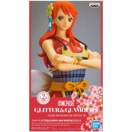 Esttua Banpresto One Piece Glitter & Glamours - Nami Wanokuni (verso A)